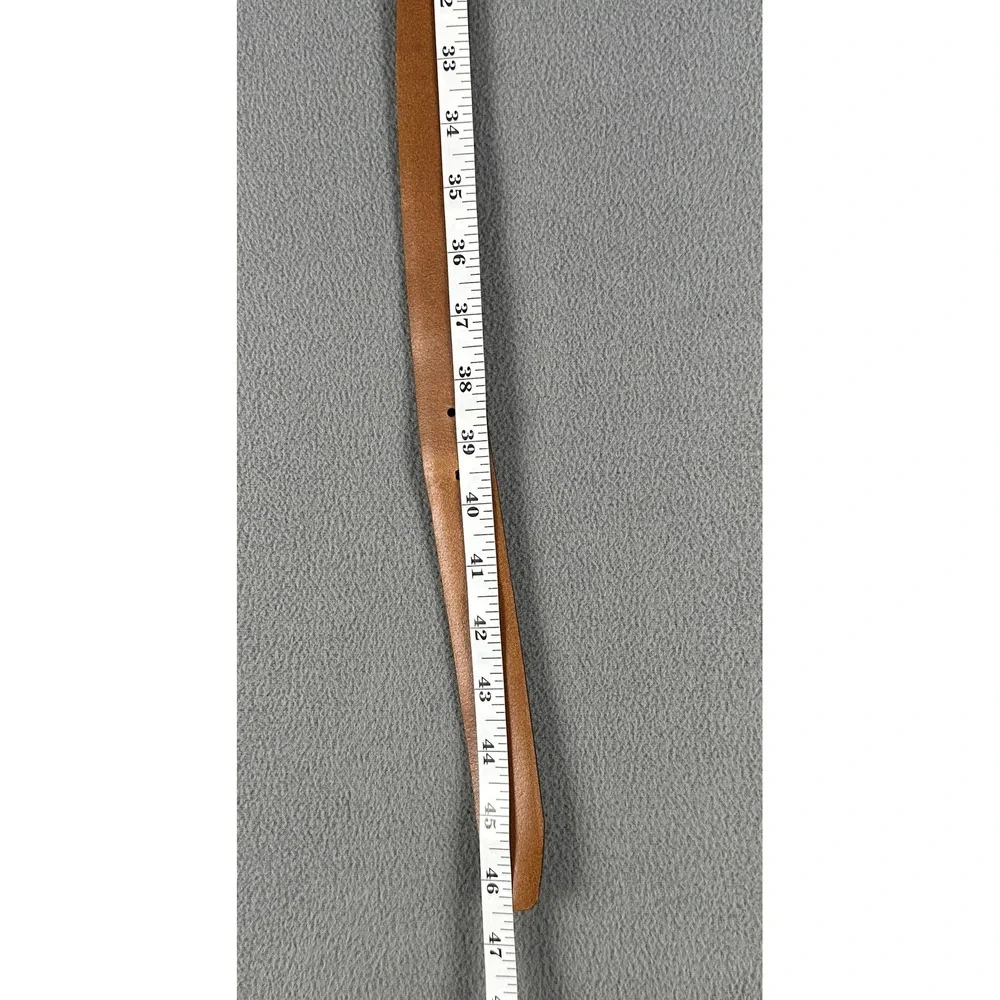 British Belt Company Belt Mens 40 Tan Brown Leather Hand Crafted England Luxury
